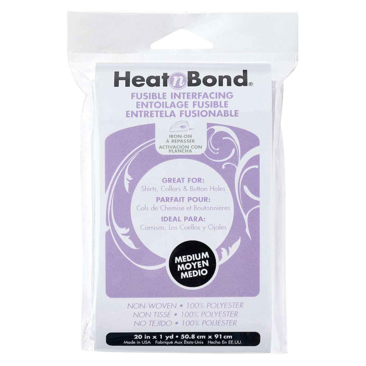 Heat N Bond&#xAE; Non-Woven Fusible Interfacing, Medium